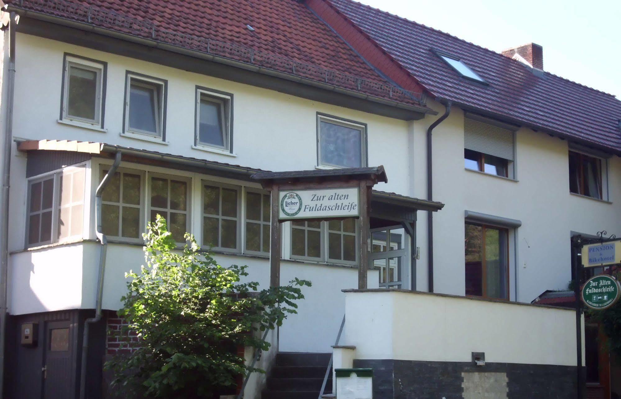 Zur Alten Fuldaschleife Guxhagen Exterior foto